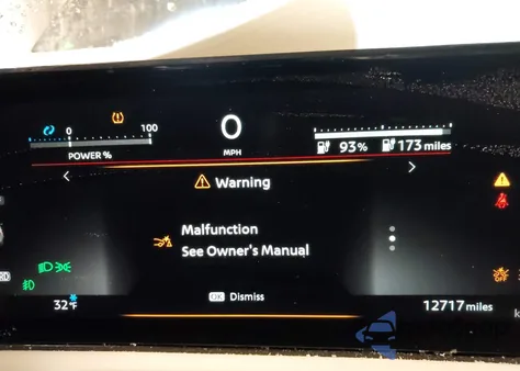 2023 Nissan Ariya z USA, uszkodzony, nr VIN JN1BF0BA9PM408385